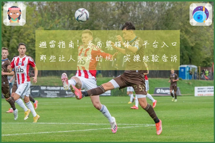 避雷指南!亲历熊猫体育平台入口那些让人头疼的坑,实操经验告诉你怎么玩才不亏